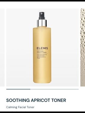 ELEMIS Apricot Spray Toner — Soft Yellow Bottle